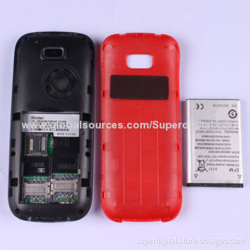 2.4-inch Dual-SIM Phones, Low-end Price, Supports Bluetooth, GPRS and Vibration Functions
